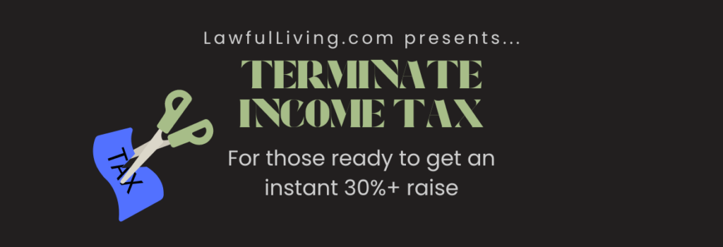 learn how to terminate all income tax